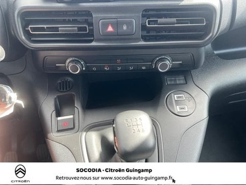Voitures D'occasion À Guingamp | Citroën Berlingo Van M 650Kg Bluehdi 100Ch S&S Pack Premium Co...