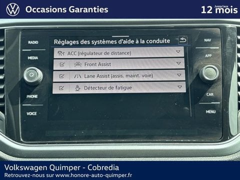 Voitures D'occasion À Quimper | Volkswagen T-Roc 1.5 Tsi Evo 150Ch Active Dsg7 S&S