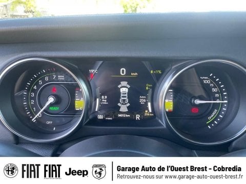 Voitures D'occasion À Brest | Jeep Wrangler Unlimited 2.0 T 380Ch 4Xe Overland Command-Trac My23