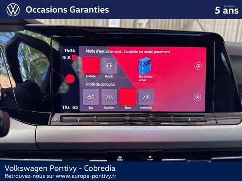 Voitures D'occasion À Pontivy | Volkswagen Golf 1.4 Ehybrid 245Ch Gte Dsg6