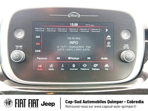 Voitures D'occasion À Quimper | Fiat 500X 1.0 Firefly Turbo T3 120Ch City Cross