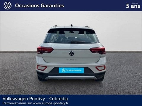 Voitures D'occasion À Pontivy | Volkswagen T-Roc 1.0 Tsi 110Ch Life