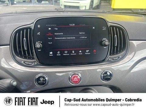 Voitures D'occasion À Quimper | Fiat 500 1.0 70Ch Bsg S&S Pack Confort