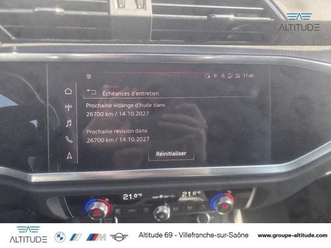 Voitures D'occasion À Villefranche-Sur-Saône | Audi Q3 35 Tfsi 150Ch Mild Hybrid Design S Tronic 7
