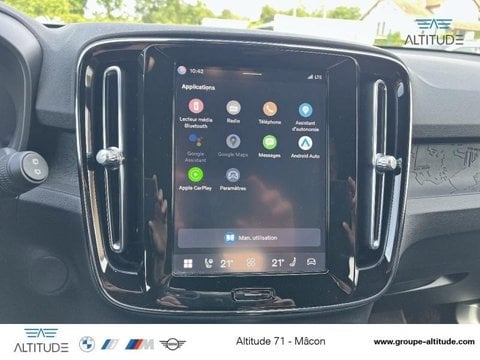 Voitures D'occasion À Sancé | Volvo Xc40 Recharge Extended Range 252Ch Start