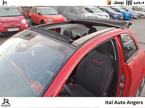Voitures Occasion Fiat 500C E 95Ch (Red) À Angers
