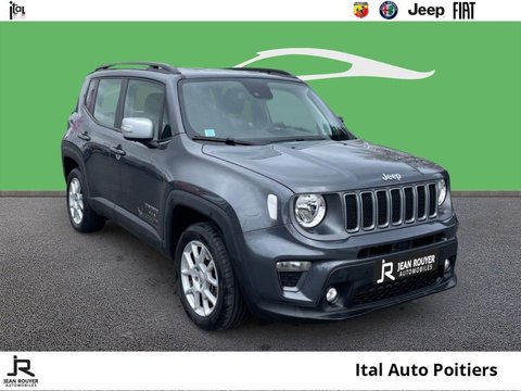 Voitures Occasion Jeep Renegade Limited 1.3 Turbo T4 190Ch Bva6 4Xe À Poitiers