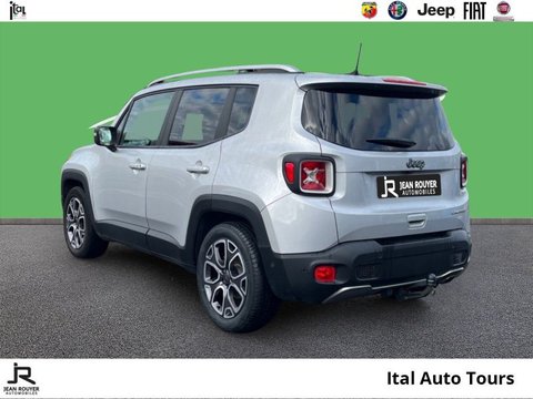 Voitures Occasion Jeep Renegade 1.4 Multiair 140Ch Limited + Toit Ouvrant/Beats Audio/Xenon/Gps/Camera À Chambray Les Tours
