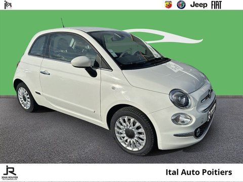 Voitures Occasion Fiat 500 1.2 8V 69Ch Eco Pack Lounge 109G À Poitiers
