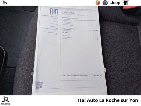 Voitures Occasion Fiat Ducato Fg Mh2 3.3 140Ch H3-Power S&S Pack Premium Connect À Mouilleron Le Captif
