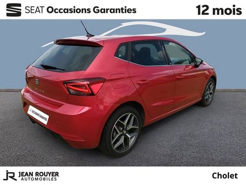 Voitures Occasion Seat Ibiza 1.0 Ecotsi 110 Ch S/S Bvm6 Xcellence À Cholet