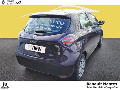 Voitures Occasion Renault Zoe E-Tech Life Charge Normale R110 Achat Intégral - 21 À Saint-Herblain