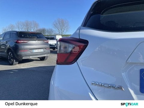 Voitures D'occasion À Dunkerque | Nissan Micra 1.0 Ig 71Ch Visia 2018 Euro6C