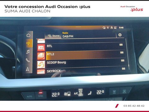 Voitures Occasion Audi A3 Sportback 40 Tfsie 204 S Tronic 6 À Chalon Sur Saône