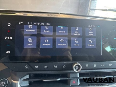 Voitures D'occasion À Chambourcy | Jeep Compass Iii 1.6 Turbo T4 225 Ch Bvr7 E-Hybrid Plug-In 4X...