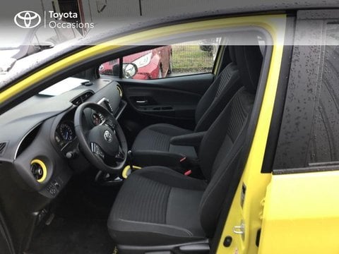 Voitures D'occasion À Buchelay | Toyota Yaris 100H Collection Jaune 5P