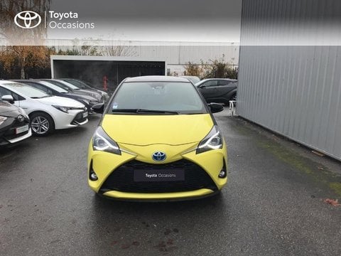 Voitures D'occasion À Buchelay | Toyota Yaris 100H Collection Jaune 5P