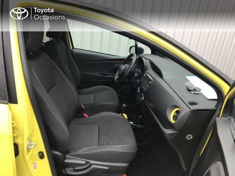 Voitures D'occasion À Buchelay | Toyota Yaris 100H Collection Jaune 5P