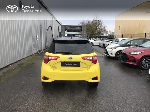 Voitures D'occasion À Buchelay | Toyota Yaris 100H Collection Jaune 5P