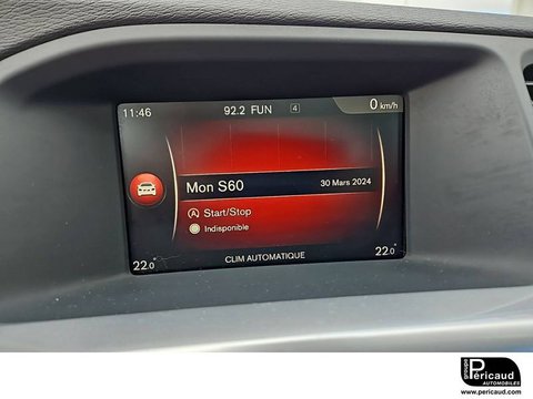 Voitures Occasion Volvo S60 Ii T3 152 Ch Stop&Start Oversta Edition À Limoges
