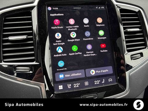 Voitures D'occasion À Mérignac | Volvo Xc90 Recharge T8 Awd 310+145 Ch Geartronic 8 7Pl Ultimat...