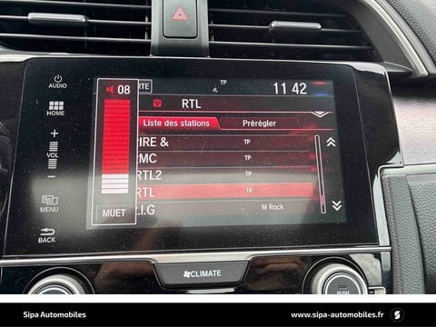 Voitures D'occasion À Mérignac | Honda Civic 1.6 I-Dtec 120 At Exclusive 4P