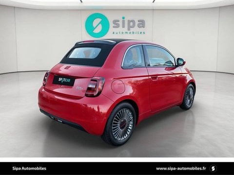 Voitures D'occasion À Mérignac | Fiat 500 500C E 95 Ch (Red) 2P