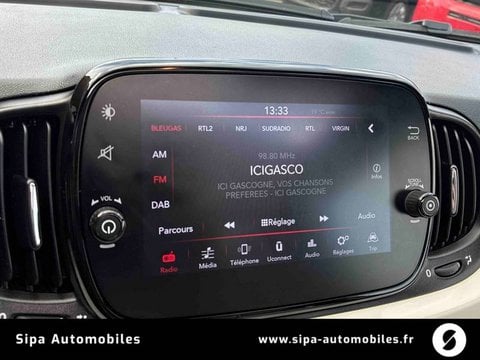 Voitures D'occasion À Mont-De-Marsan | Fiat 500 500C 1.0 70 Ch Hybride Bsg S/S Dolcevita 2P