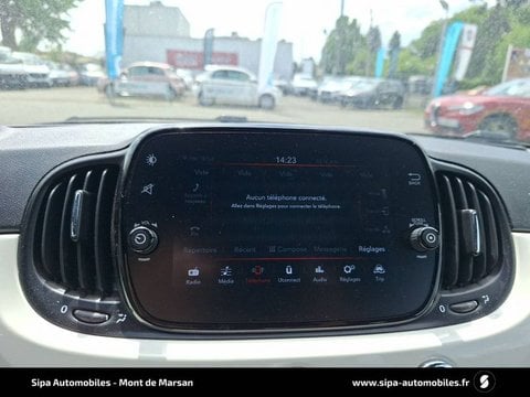 Voitures D'occasion À Mont-De-Marsan | Fiat 500 1.0 70 Ch Hybride Bsg S/S 3P
