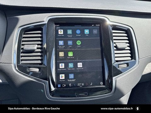 Voitures D'occasion À Mérignac | Volvo Xc90 Recharge T8 Awd 310+145 Ch Geartronic 8 7Pl Ultimat...