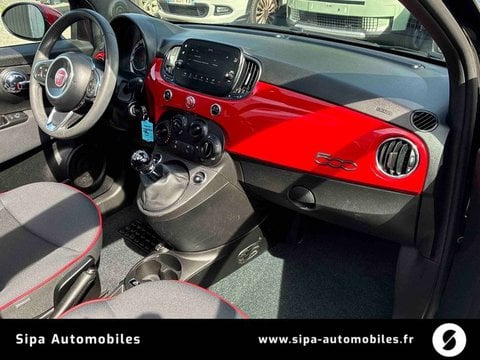 Voitures D'occasion À Dax | Fiat 500 500C 1.0 70 Ch Hybride Bsg S/S (Red) 2P
