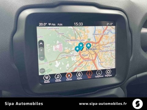 Voitures D'occasion À Mérignac | Jeep Renegade 1.5 Turbo T4 130 Ch Bvr7 E-Hybrid Limited 5P