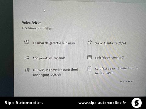 Voitures D'occasion À Saint Avit | Volvo Xc60 T8 Awd Hybride Rechargeable 310 Ch+145 Ch Geartron...
