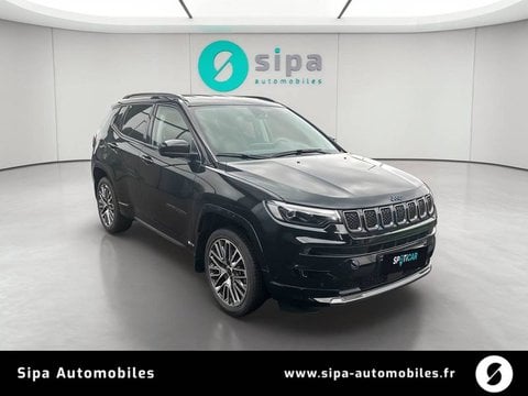Voitures D'occasion À Mérignac | Jeep Compass 1.3 Phev T4 240 Ch 4Xe Eawd Summit 5P