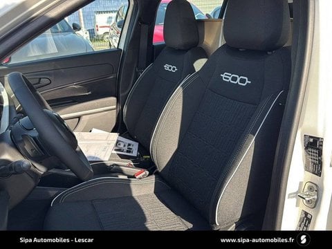 Voitures D'0Km À Lescar | Fiat 600 Societe 1.2 Hybrid 100 Ch Dct6 5P