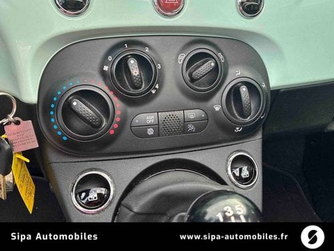 Voitures D'occasion À Mérignac | Fiat 500 500C 1.2 69 Ch Eco Pack S/S Lounge 2P