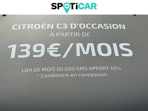 Voitures D'occasion À Lescar | Citroën C3 Iii Puretech 83 S&S Bvm5 Feel Pack 5P