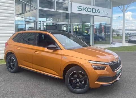 Voitures D'occasion À Lescar | Škoda Kamiq 1.0 Tsi Evo 110 Ch Dsg7 Monte-Carlo 5P