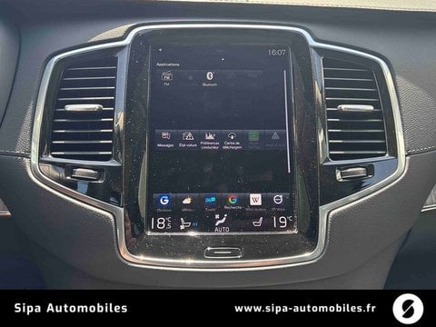 Voitures D'occasion À Labège | Volvo Xc90 Recharge T8 Awd 303+87 Ch Geartronic 8 7Pl Inscriptio...
