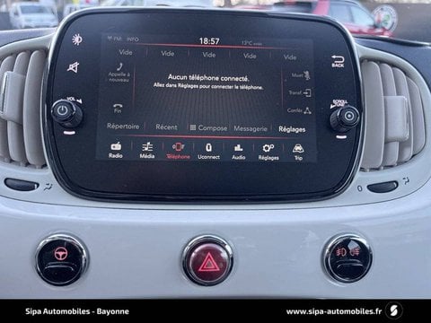 Voitures D'occasion À Bayonne | Fiat 500 1.2 69 Ch Eco Pack Lounge 3P