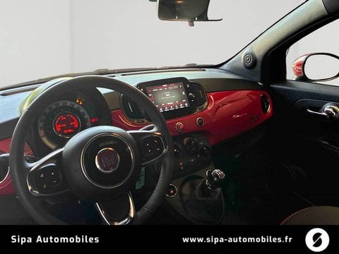 Voitures D'occasion À Dax | Fiat 500 500C 1.0 70 Ch Hybride Bsg S/S (Red) 2P