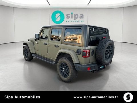 Voitures D'occasion À Mérignac | Jeep Wrangler Unlimited 4Xe 2.0 L T 380 Ch Phev 4X4 Bva8 Overl...