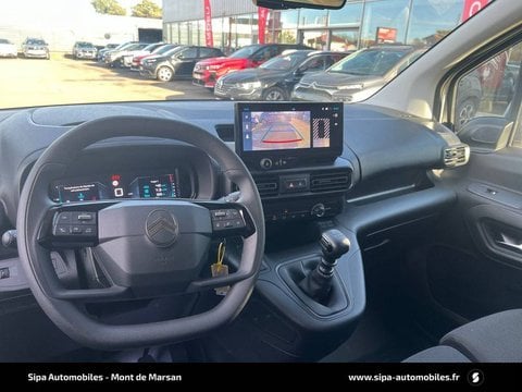 Voitures D'0Km À Mont-De-Marsan | Citroën Berlingo Van M Diesel 100 Ch Manuelle 4P