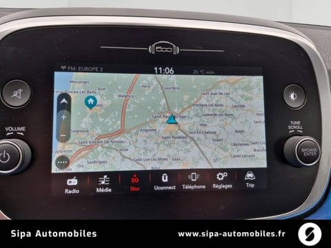Voitures D'occasion À Dax | Fiat 500X 1.6 Multijet 120 Ch Elysia 5P