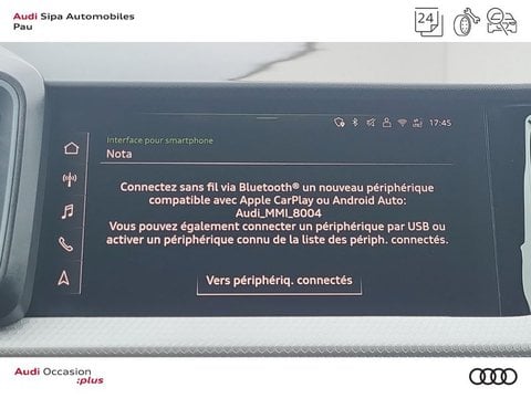 Voitures D'occasion À Lescar | Audi A1 Sportback 30 Tfsi 116 Ch S Tronic 7 S Line 5P