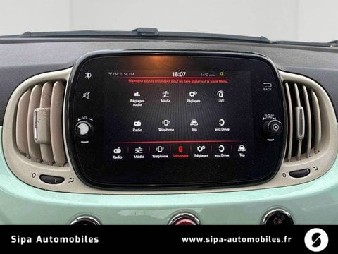 Voitures D'occasion À Toulouse | Fiat 500 1.2 69 Ch S/S Dualogic Lounge 3P