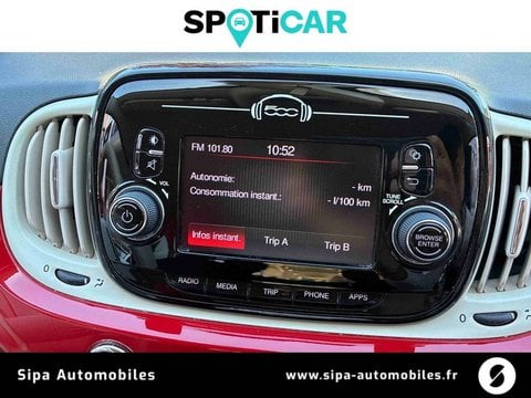 Voitures D'occasion À Bayonne | Fiat 500 1.2 69 Ch Dualogic Popstar 3P