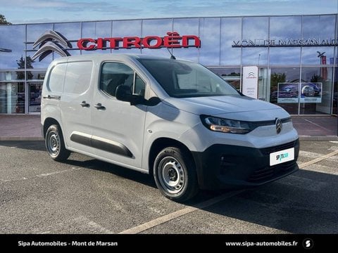 Voitures D'0Km À Mont-De-Marsan | Citroën Berlingo Van M Diesel 100 Ch Manuelle 4P