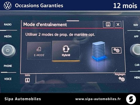 Voitures D'occasion À Lescar | Volkswagen Tiguan 1.4 Ehybrid 245Ch Dsg6 Life Business 5P