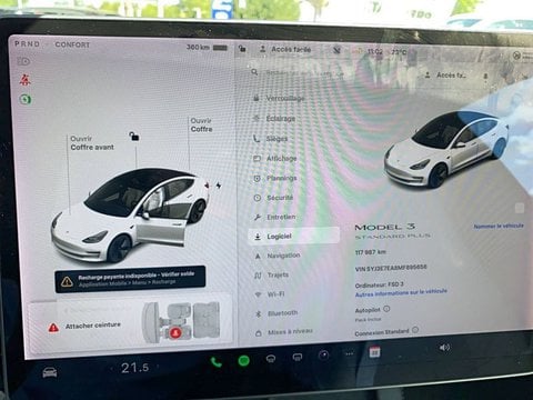 Voitures D'occasion À Fenouillet | Tesla Model 3 Autonomie Standard Plus Rwd 4P
